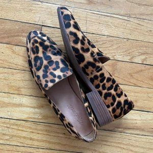 Madewell Frances Loafer in Leopard Calf Hair